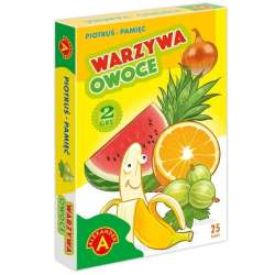 Piotruś i pamięć Warzywa i owoce ALEX (5906018026122) - 1