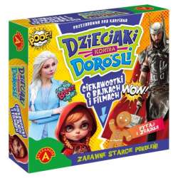 Dzieciaki kontra Dorośli. Ciekawostki o bajkach i filmach gra 2773 ALEXANDER (5906018027730)