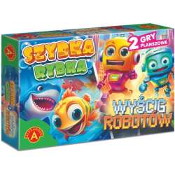 Szybka rybka, Wyścig robotów gra planszowa ALEXANDER 2800 (5906018028003) - 1