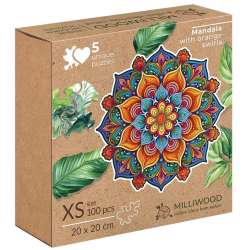 Puzzle drewniane 100 Mandala radości ALEX