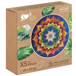 Puzzle drewniane 100 Nocna mandala ALEX