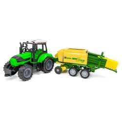 Traktor z przyczepą pod kloszem New Fashion Vehicles (101761)
