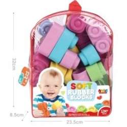 Klocki miękkie w plecaku 33szt - 1