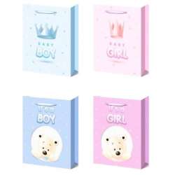 Torebka prezentowa L Baby Girl Boy mix - 1