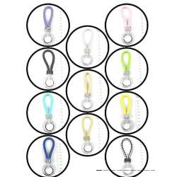 Brelok plecionka z diamencikami 13cm - 1