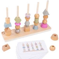Układanka drewniana Montessori - 1