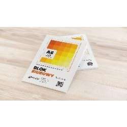 Blok biurowy A6/100K kratka MIX (5szt)