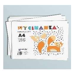 Zeszyt papierów kolorowych A4/8K wycinanka (20szt)