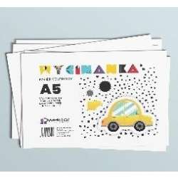 Zeszyt papierów kolorowych A5/8K wycinanka (20szt)