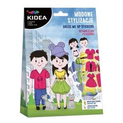 Modowe stylizacje 80 naklejek KIDEA - 1