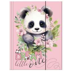 Teczka z gumką A4 Panda 10 DERFORM - 1