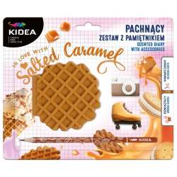 Pamiętnik z akcesoriami Słony karmel KIDEA - 1