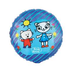 Balon foliowy Kicia Kocia i Nunuś 46cm