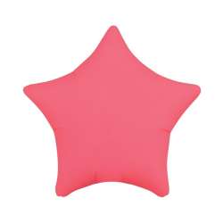 Balon foliowy Gwiazda fluor czerwony 46cm