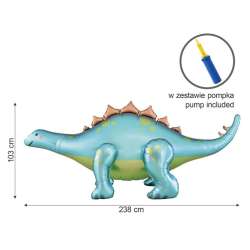 Balon foliowy Dino Stegozaur 238x91x103cm