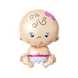 Balon foliowy Baby girl 37x55cm