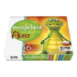 Modelina fluo 6 kolorów (5906643001426)
