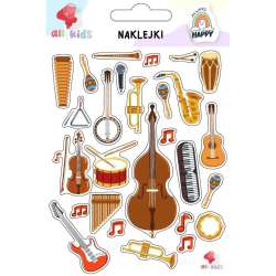 Naklejki dla dzieci Instrumenty muzyczne - 1