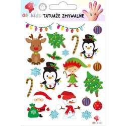 Tatuaże zmywalne dla dzieci Boże Narodzenie 3