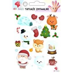 Tatuaże zmywalne dla dzieci Boże Narodzenie 5