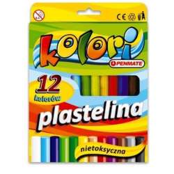 Plastelina 12 kolorów PENMATE