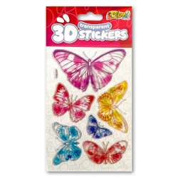 Naklejki 3D Transparent Six Butterflies - 1