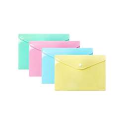 Teczka koperta A5 PP pastel (10szt)