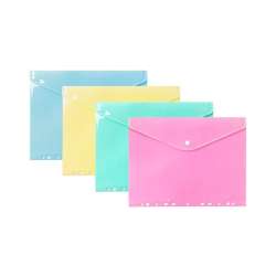 Teczka koperta A4 PP zawieszana pastel (10szt) - 1
