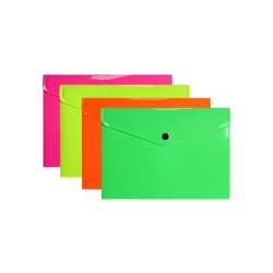 Teczka koperta A5 PP neon (10szt) - 1
