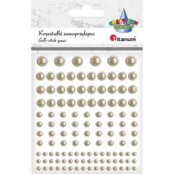 Kryształki samoprzylepne perełki mix 120szt - 1