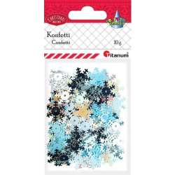 Konfetti płatki śniegu 10g - 1