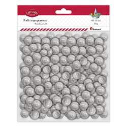 Kulki styropianowe mix srebrne 20g