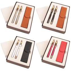 Zestaw Pióro + Długopis Classic w etui mix