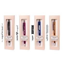 Długopis z nadrukiem dla Nauczyciela Gift Box mix - 1