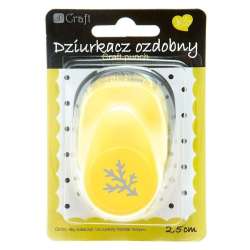 Dziurkacz ozdobny 2,5cm gałązka sosny MIX