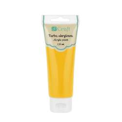 Farba akrylowa ciemnożółta 120ml - 1