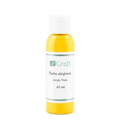Farba akrylowa ciemnożółta 60ml - 1