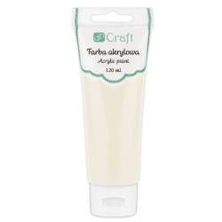 Farba akrylowa kremowa 120ml - 1