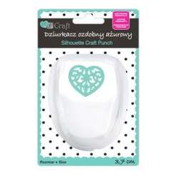 Dziurkacz ozdobny ażurowy 3,7cm serce - 1