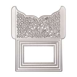 Wykrojnik - Składane zaproszenie 12,1cm x 14,4cm - 1