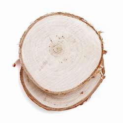 Plastry drewna 2szt 6-8cm - 1