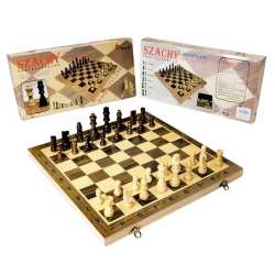 Szachy drewniane magnetyczne 39,5x39,5cm - 1
