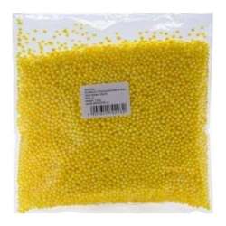 Styropianowe kulki 4mm żółte 10g
