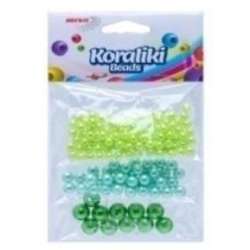 Koraliki do nawlekania 3 kolory 36g - 1