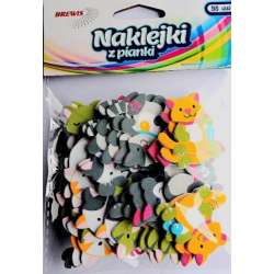 Naklejki z pianki Koty 36szt - 1