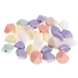 Koraliki akrylowe do nawlekania 20g - 1