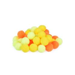 Kolorowe pomponiki 2cm 45szt - 1