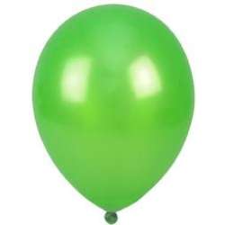 Balony metalizowane ciemnozielone 25cm 100szt