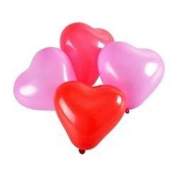Balony mini serca 16cm 8szt