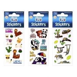 Naklejki Sticker BOO Leniwiec, Lama, Panda mix (471544)